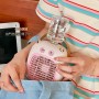 Humidificateur & Ventilateur 2-en-1,USB 1200mAh Portable pour la maison, le bureau, la voiture ou les voyages