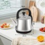 Bouilloire Électrique en Acier Inoxydable, 5L, 1800W, Contrôle de Température