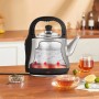 Bouilloire Électrique en Acier Inoxydable, 5L, 1800W, Contrôle de Température