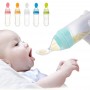 Biberon Cuillère en Silicone pour Bébé (90 ml), 100% silicone de qualité alimentaire