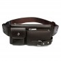 Sac Banane en Cuir PU pour Homme, pour le voyage, le sport, la marche ou les sorties du quotidien