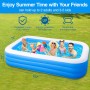 Piscine Gonflable domestiques, 3M/2M, en PVC robuste, gonflage facile, parfait pour toute la famille