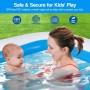 Piscine Gonflable domestiques, 3M/2M, en PVC robuste, gonflage facile, parfait pour toute la famille