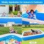 Piscine Gonflable domestiques, 3M/2M, en PVC robuste, gonflage facile, parfait pour toute la famille