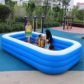 Piscine Gonflable Hocent 73009, Grande Taille Familiale 300 × 170 × 55 cm en PVC