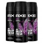 Déodorant Axe Excite 150 ml,Fraîcheur Non-Stop 48H