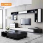 Ensemble Meuble TV & Table Basse UL-TVS8125 – Élégance et Fonctionnalité pour un Salon Moderne