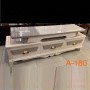 Meuble TV Élégant A-180, Quatre tiroirs spacieux, Pieds sculptés et détails raffinés