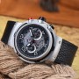 Montre Homme Chronographe Sport Hublot Ferrari GT, Quartz suisse, Acier inoxydable