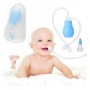 Mouche-Bébé Manuel, Aspiration nasal Douce et Efficace, Facile à nettoyer et réutilisable