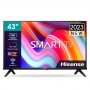 Smart TV LED Hisense VIDAA A4K (43''), Design Slim & Expérience Intelligente
