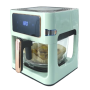 Friteuse à Air transparent SuTai ST-802, 8L, 220V, 1000W, 8 programmes de cuisson