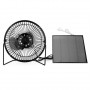 Ventilateur Portable à Recharge Solaire Silver Crest CS-MW-43, Monocristallin àvec panneau solaire