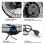 Ventilateur Portable à Recharge Solaire Silver Crest CS-MW-43, Monocristallin àvec panneau solaire