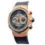 Montre Homme Chronographe Sport Hublot Ferrari GT, Quartz suisse, Acier inoxydable