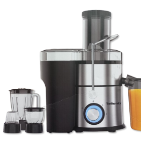 Extracteur de jus et mixeur 4 en 1 Telionix TJE3730, 1.5L, avec hachoir, mixeur et cruche de jus