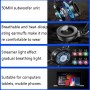 Casque Gaming HP, RGB avec Contrôle Filiaire , USB Compatible avec PC et PS4