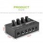 Mini Amplificateur de Casque audio à 4 Canaux HA400de Haute Qualité