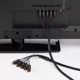 Câbles composantes numérique, Vidéo RGB YUV (3 mètres) vers 3 RCA Cinch câble Cordon