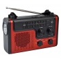 Radio d'Urgence Solaire Multibande HS-3108, Avec Torche, Bluetooth et Prise Casque