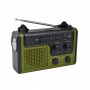 Radio d'Urgence Solaire Multibande HS-3108, Avec Torche, Bluetooth et Prise Casque