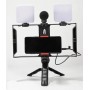 Kit Vidéo vlogging 5-en-1 pour Smartphone, U Rig + 2 LED + Micro Shotgun + Support Universel