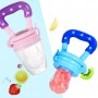 Tétine Anneau d'Alimentation pour Bébé, Grignoteuse en Silicone Alimentaire