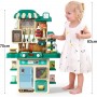 Jouet de Cuisine Interactive Arabest Kitchen Playset 48 pièces avec Sons, Lumières, Évier Fonctionnel et Accessoires