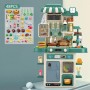 Jouet de Cuisine Interactive Arabest Kitchen Playset 48 pièces avec Sons, Lumières, Évier Fonctionnel et Accessoires