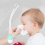 Mouche-Bébé Manuel, Aspiration nasal Douce et Efficace, Facile à nettoyer et réutilisable