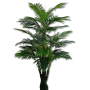 Arbre Palmier Artificiel en Plastique de Décoration Intérieure & Extérieure