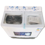 Machine à Laver Semi-Automatique WESTPOOL 7.5 Kg ,Double Bac, Cyclonic Wash, Économique