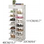 Étagère de Rangement Économique pour Maison avec Tiroirs et Fermeture à Glissière