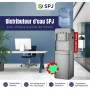 Fontaine, Distributeur d'eau SPJ WDTX-GRCN009, Eau chaude, froide et tempérée