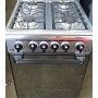Cuisinière à gaz SPJ SCX-GR5040GG45, 4 feux + four 60Len inox