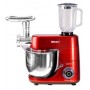Robot batteuse Pâtissier Nobel NBM100, 1500W, 7L, 6 Vitesses, Moteur Cuivre, Bol Inox, Rouge