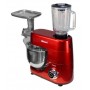 Robot batteuse Pâtissier Nobel NBM100, 1500W, 7L, 6 Vitesses, Moteur Cuivre, Bol Inox, Rouge