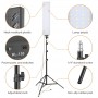 Projecteurs d’éclairage LED RL-150, Panneau 5×28", 2500K à 7500K , Trépied inclus, Studio, vidéo, streaming & Vlog