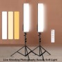 Projecteurs d’éclairage LED RL-150, Panneau 5×28", 2500K à 7500K , Trépied inclus, Studio, vidéo, streaming & Vlog