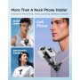 Support tour de Cou Universel JMARY MG-01 pour Smartphone & Caméra d’Action – Mains Libres, Flexible, Léger