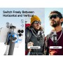 Support tour de Cou Universel JMARY MG-01 pour Smartphone & Caméra d’Action – Mains Libres, Flexible, Léger