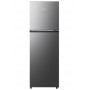Réfrigérateur Hisense 200DR à Double Portes 154L, Silver, Top Freezer, Éco-énergétique & Silencieux