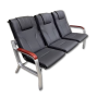 Chaise d’Accueil Polyvalente, Taille M , marron et Noire, Pour Bureau, Salon, Clinique, Aéroport, Barbier