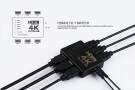 Commutateur Switch HDMI 4K UHD, 5 Ports 5x1 AV Vidéo Switcher 5 en 1, Sélecteur automatiquement