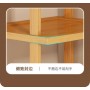 Étagère à Chaussures Verticale Étroit T1-Tall en Bambou – Meuble de Rangement Compact pour Entrée, Coin ou Porte
