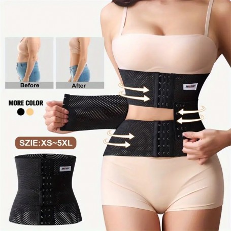Ceinture Gainante Femme Ajustable – Corset Amincissant Taille Haute | Shaper Cincher Respirant & Sculptant