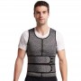 Gilet Amincissant Homme – Débardeur Gainant Sweat Shaper | Ceinture Taille & Brûleur de Graisse pour Entraînement