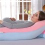 Oreiller d’Allaitement et de Grossesse en Forme de U – Confort Total pour Femmes Enceintes