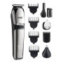 Tondeuse Électrique Multifonction HTC AT-1327, 5-en-1, Rechargeable, Batterie Lithium
