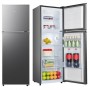 Réfrigérateur Hisense 240DR, 240L à Congélateur Supérieur Silver, Sans Givre & Silencieux
